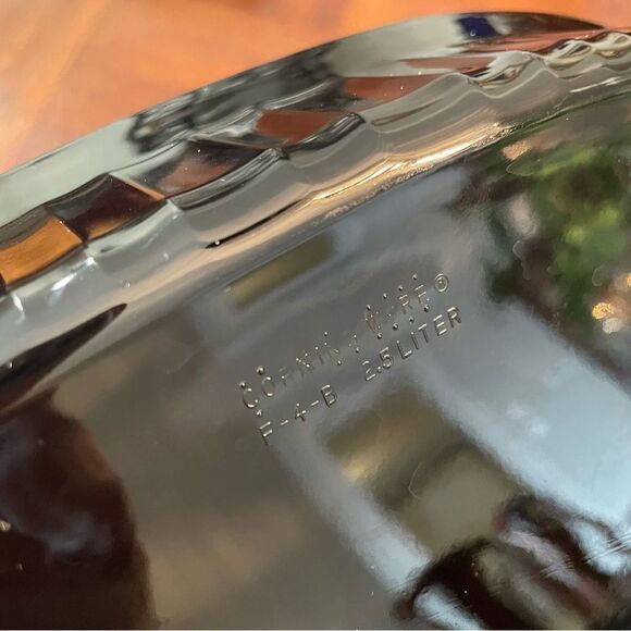 Corningware Casserole 2.5 L French Black Dish Oval 12.5" Corning Ware - Picture 4 of 7